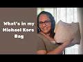 What s in my Michael Kors Pratt Bag
