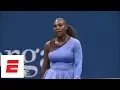 2018 US Open highlights Serena Williams cruises past Carina Witthoeft next faces Venus ESPN