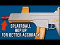 How to add a HOP UP MOD to Splatrball SRB400 Gel Blaster to improve accuracy Splat-R-Ball Upgrade
