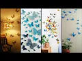 3D Butterfly Wall Art Butterfly 3D Wall Sticker Ideas Water Proof Wall Sticker Ideas Wall Decor