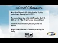 Obits for April 17 2024