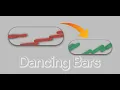 Dancing bars animated loader Pure HTML and CSS Animation