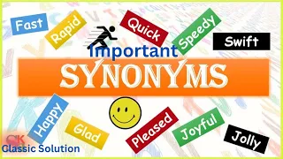 Most Important Synonyms For Exam English Grammar Classic Solution