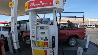 Shell Gas Station 4 99 per Gallon Gila Bend 27 March 2022