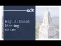 March 19 2026 EBR School Board Regular Meeting
