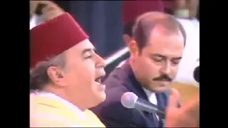 لقاء عملاق الطرب الأصيل التونسي الفنان والأستاذ لطفي بوشناق وعملاق الطرب الأندلسي الحاج محمد باجدوب 