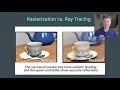 Chapter 1 Episode 0 - What is Ray Tracing Rasterized vs Ray Traced Starting our 1st Ray Tracer