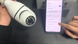 E27 WIFI Smart Home Bulb Camera 