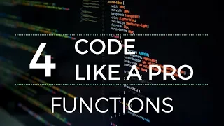 Code Like a Pro Functions How to Write Code Professionally With Examples