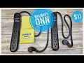 REVIEW WALMART onn 2 Pack 2 5ft 6 AC Outlets Surge Protector with Switch-Grey