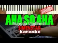 Download Lagu KARAOKE-AHA SO AHA(SIMENSTAR) ||Live Keyboard  |HD|SUARA PRIA| Download Style Dideskripsi