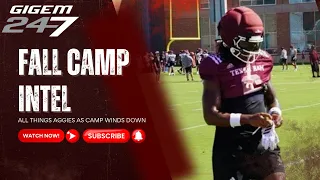 Practice Intel Who has stood out for Texas A M football during fall camp