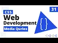 31 CSS Media Queries CSS Bangla Tutorial CSS3 Bangla Tutorial