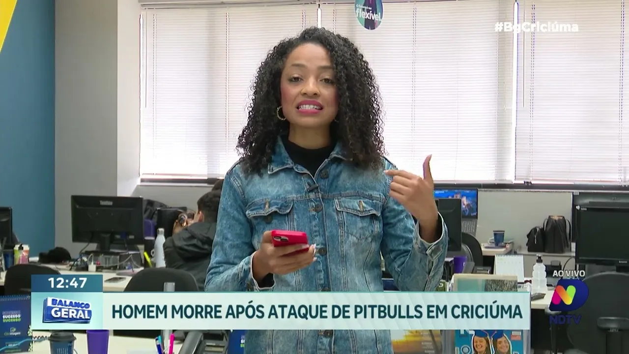 Identificado homem que morreu após ataque de pitbull em Criciúma