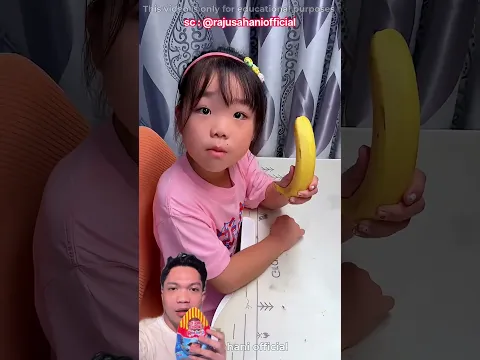 Pura-pura makan sayur dan buah padahal isinya sosis⁉️ rajusahaniofficial