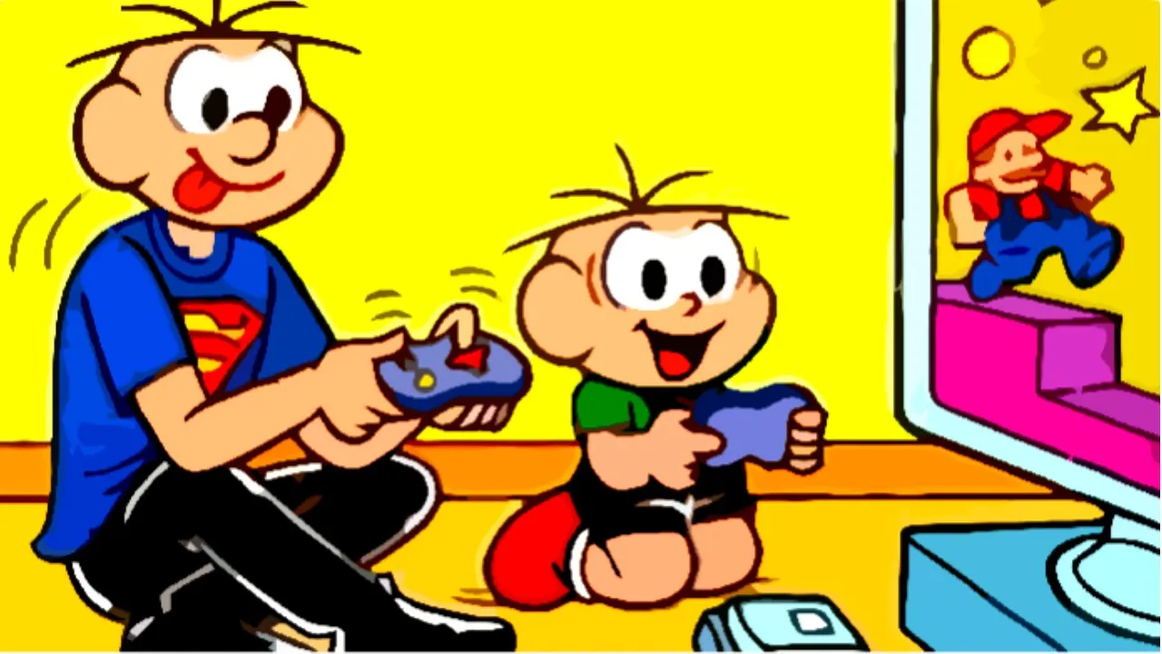 O SUPERPAI DO CEBOLINHA - QUADRINHOS DA TURMA DA MÔNICA