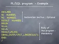 PL1 PL SQL Tutorial Introduction to PL SQL programming
