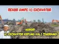 Download Lagu REKOR❗️10 EXCAVATOR SERBU KALI CIHERANG❗️AKHIRNYA NAIK EXCAVATOR❗️#kdm