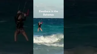 Eleuthera in the Bahamas 🇧🇸#boatlife #bahamas #family #kitesurfing #shorts