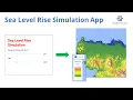 Create a Simple Sea Level Rise Simulation Application in Google Earth Engine