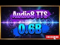 Audio8 TTS 0 6B TTS at Compact Scale Run Locally