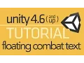 Unity 4 6 UI Tutorial - Floating Combat Text