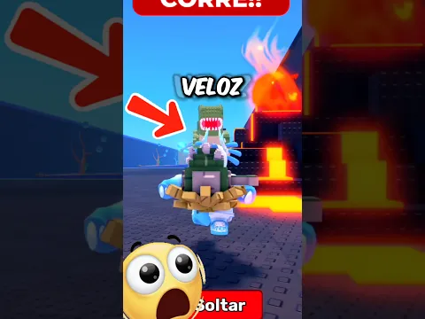 ROBA un HUEVO pero TÚ 🫵 CONTROLAS mi VELOCIDAD 😭 #roblox
