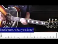 Beetlebum by Blur (Guitar Tutorial with the Isolated Vocal Track by Blur)
