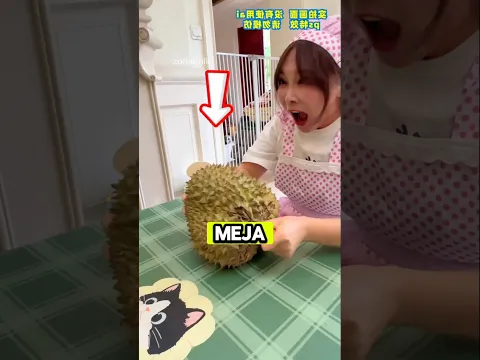 mulutnya jadi kaya nyamuk pas makan durian