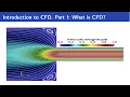 CFD ENG Introduction to CFD Computational Fluid Dynamics Part I What is CFD