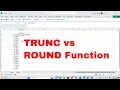 Using The TRUNC Function vs the ROUND Function in Microsoft Excel How to Use the TRUNC Function