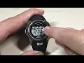 Casio G-Shock GWM500A-1 - How to Set Alarm s