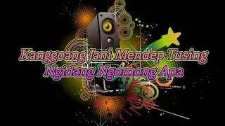 Sing Ngidang Ngomong Apa - Raka Sidan (Karoke) || Versi Aditya CHANEL