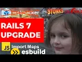 Webpacker is dead Upgrading to Rails 7 with Importmaps then ESBuild for SCSS and compiled JS