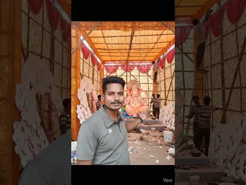 aakhirkar hamara pandal ban hi Gaya ❤️ #video #viral #DJ