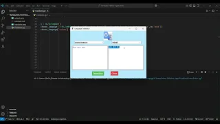 Language Translator using Tkinter GUI