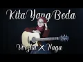 Download Lagu KITA YANG BEDA - VIRZHA x NAGA (LIVE COVER DILLA \u0026 ARIO)