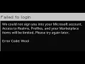 Fix Minecraft Error Code Wool Failed To Login We Could Not Sign You Into Microsoft Account PC