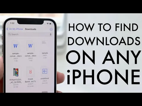 Download MP3 How To Find Downloads On Your iPhone! (2021)