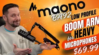 Download A Low Profile Boom Arm - For Even the Heavy Mics! Maono BA92 MP3