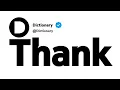 Thank Antonyms Opposite Words