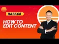 How to Edit Content in Base44 Step-by-Step Guide 2026