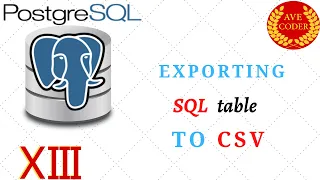13 - Export SELECT statement results into a CSV file