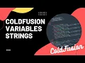 ColdFusion - Variable Types