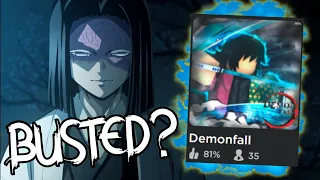 This is the MOST BUSTED CLAN in Demonfall Ubuyashiki Clan Showcase FREE EXP FOR DAYS