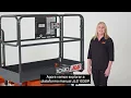 JLG Acesso de Baixa Altura Plataformas Elevatorias Manuais 1230p 1030p e 830p