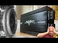 Why is SKAR So Popular Also the 1200W RP-1200 1D Amp Dyno Test and Review 4K
