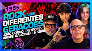 ROCK NAS DIFERENTES GERAÇÕES: JOÃO GORDO, PIETRO, ANDRÉ E NINA - Inteligência Ltda. Podcast #1955