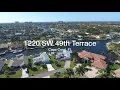 1220 SW 49th Ter Cape Coral FL 33914 - Aerial 4K