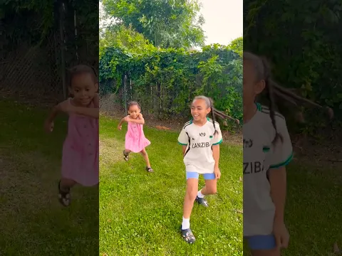 DAI DAI SHAKIRA | FIFA WORLD CUP DANCE | Leah & Amal🌎🏆 | #shorts #dance